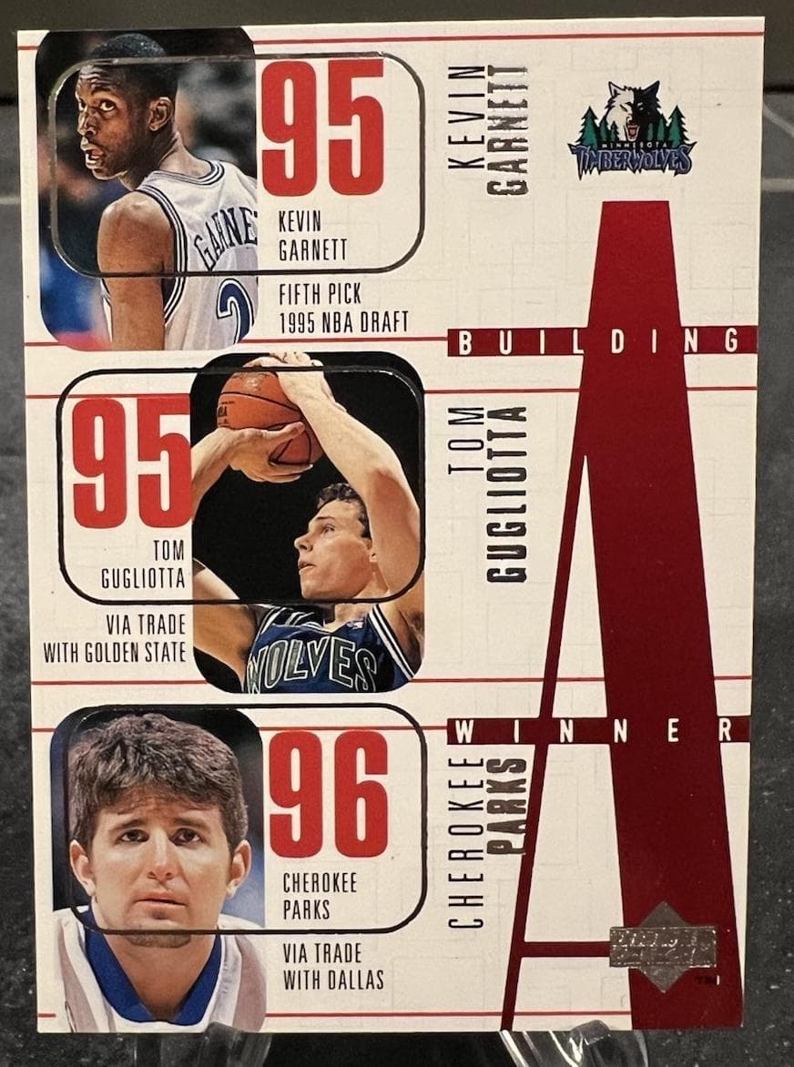 Kevin Garnett / Tom Gugliotta / Cherokee Parks / Terry Porter / Doug West #151