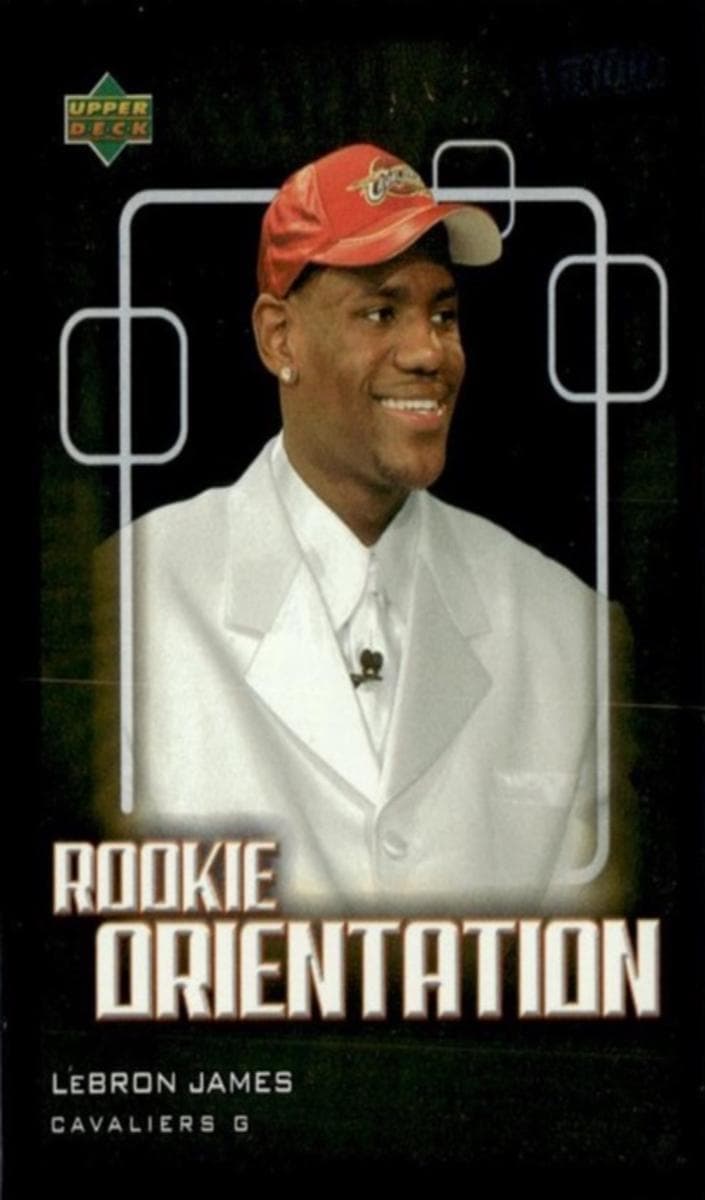Lebron James 2003 upper-deck