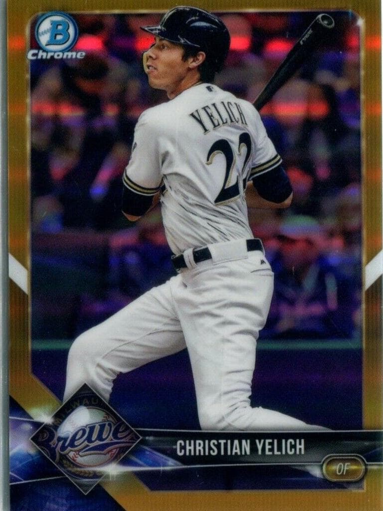 Christian Yelich 2018 bowman