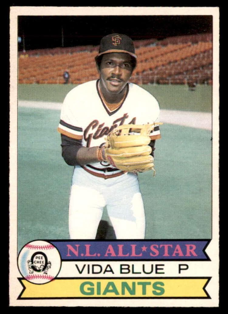 Vida Blue 1979 topps O-Pee-Chee