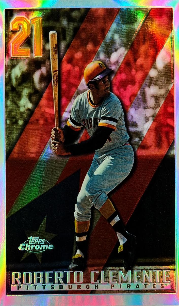 Roberto Clemente 1998 topps Topps Chrome