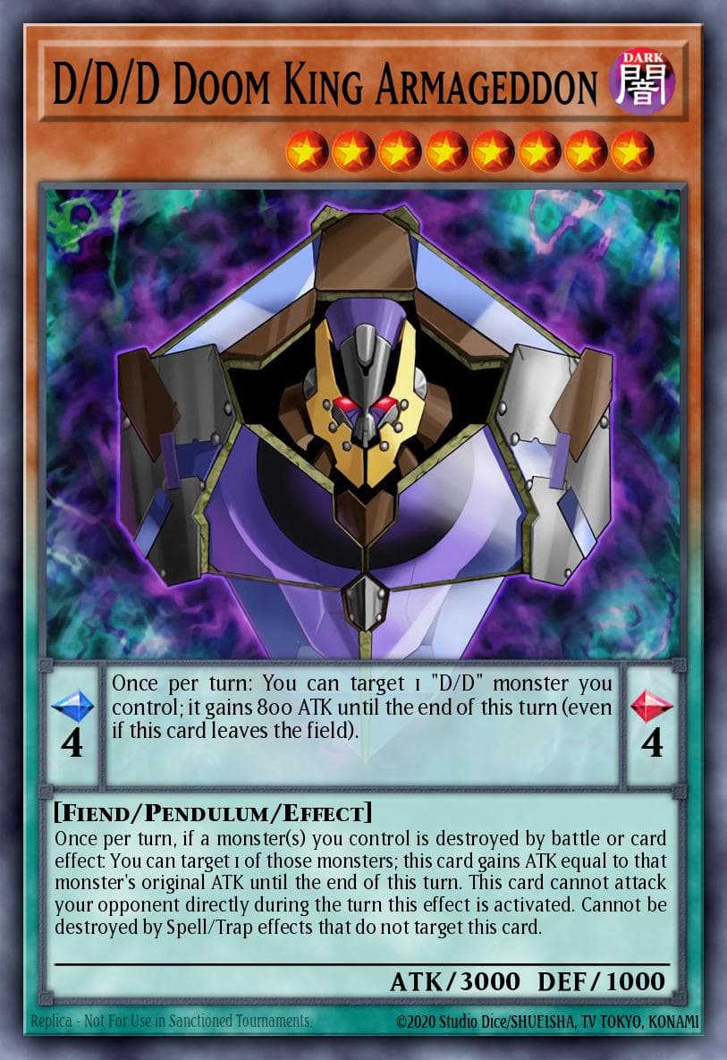 D/D/D Doom King Armageddon #SDPD-EN006