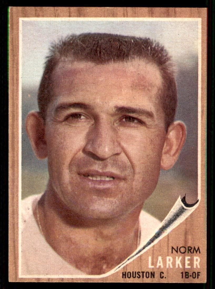 Norm Larker 1962 topps Topps