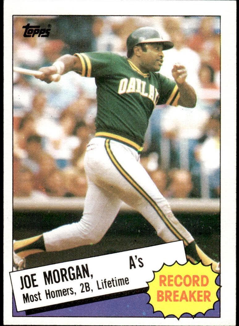 Joe Morgan 1985 topps Topps