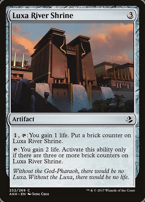 Luxa River Shrine 2017 Magic: The Gathering Amonkhet
