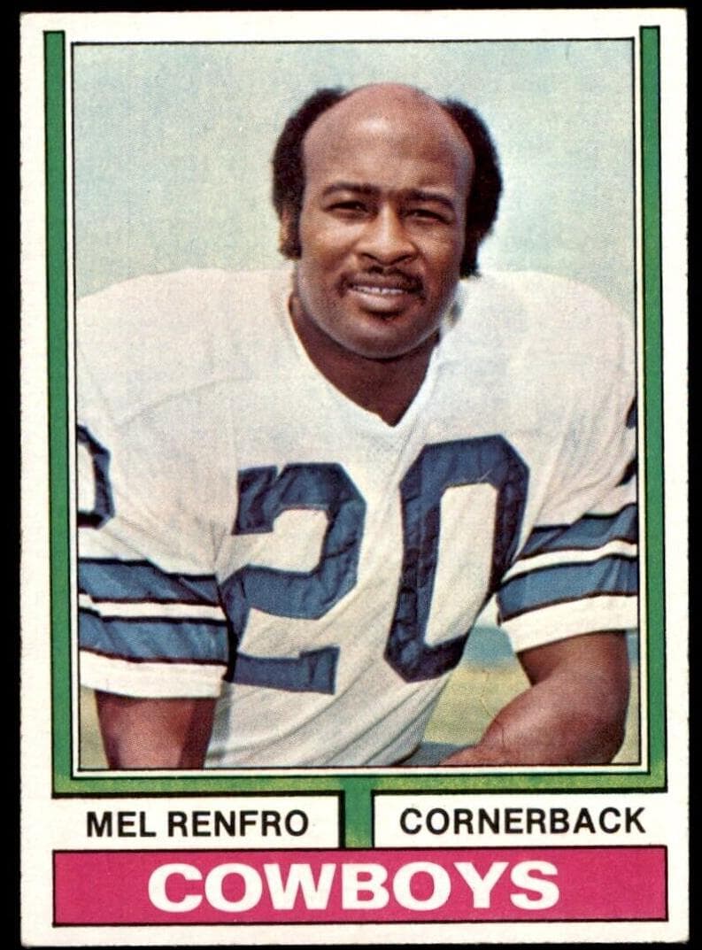 Mel Renfro 1974 topps Topps