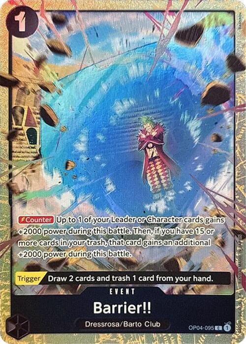 Barrier!! 2023 One Piece Japanese Kingdoms of Intrigue