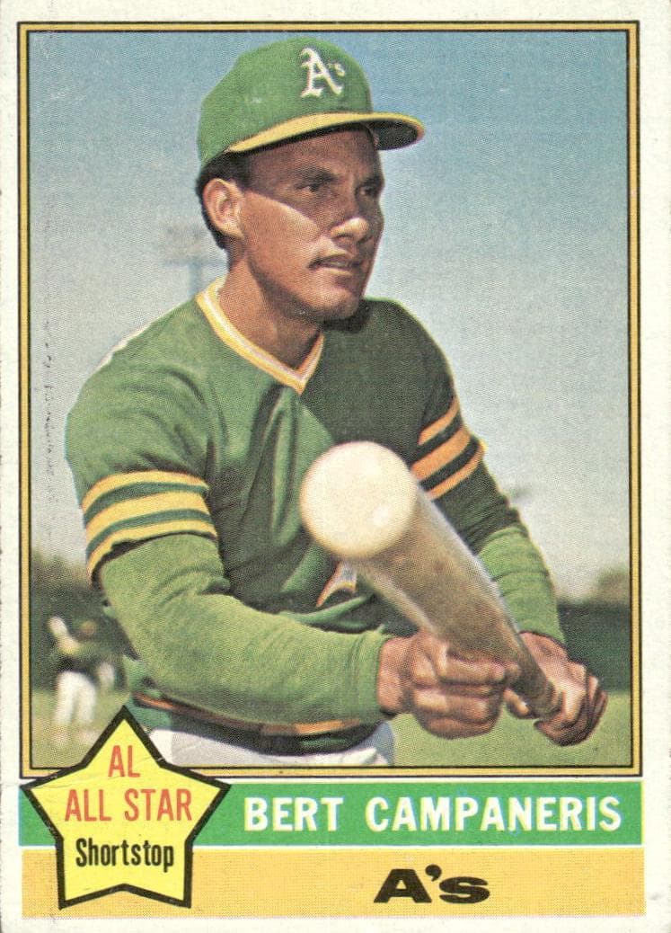 Bert Campaneris 1976 topps Topps