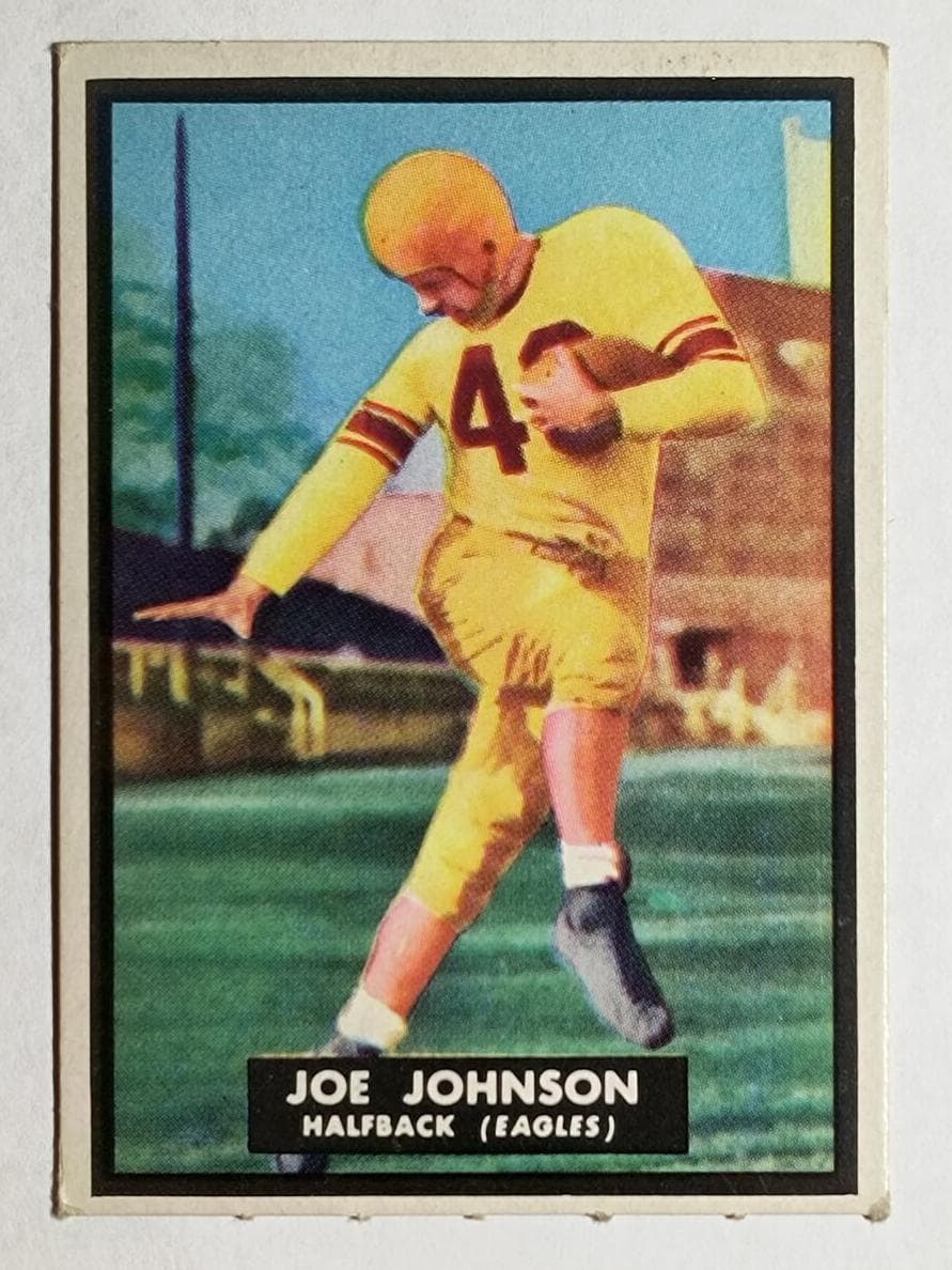 Joe Johnson 1951 topps Magic