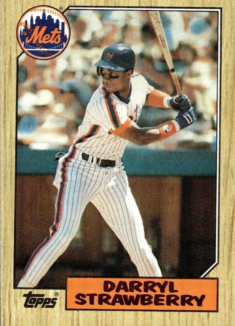 Darryl Strawberry 1987 topps Topps