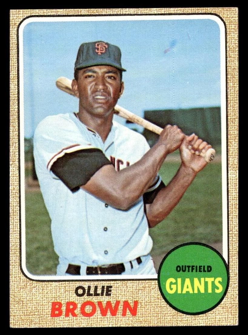 Ollie Brown 1968 topps Topps