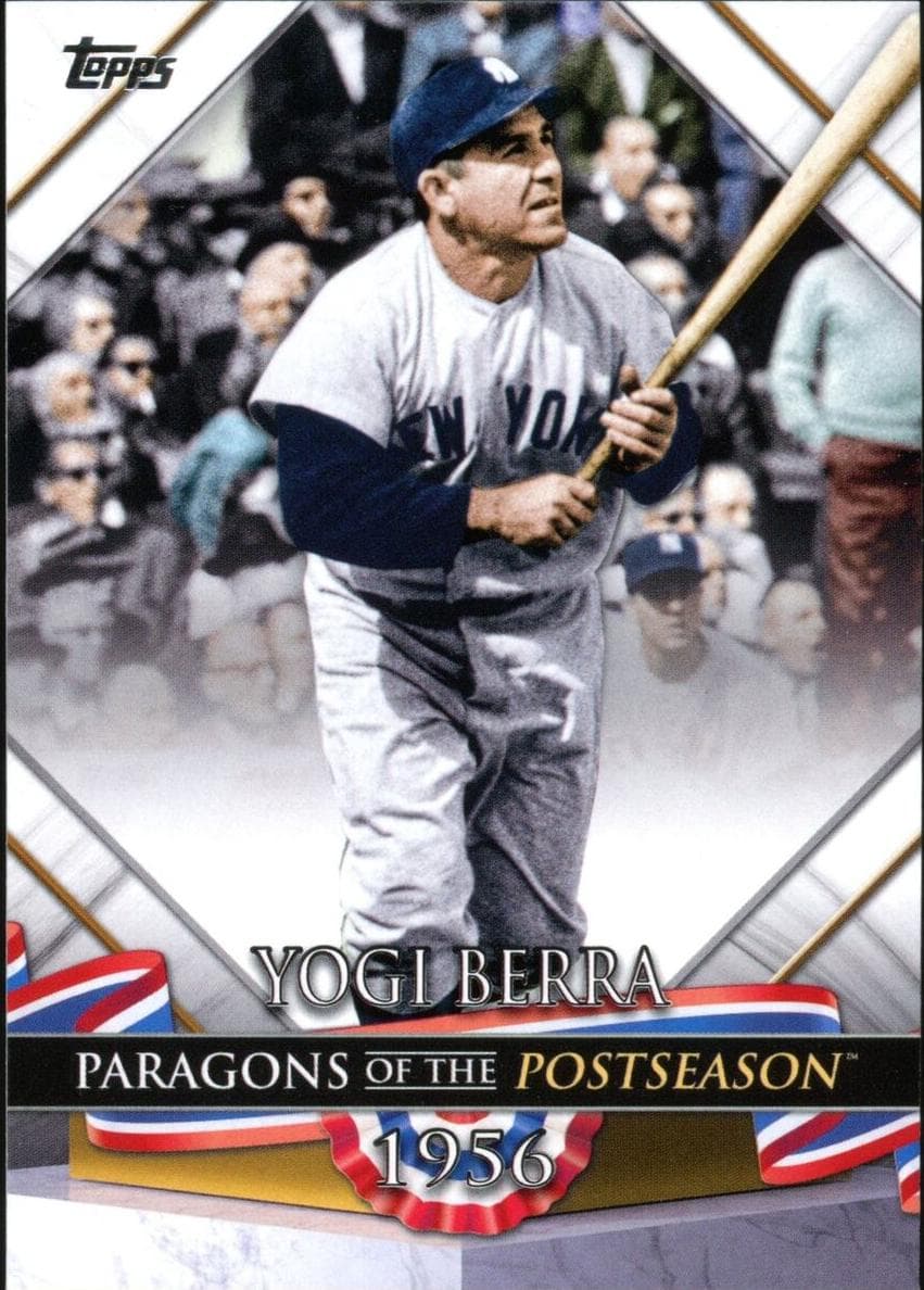 Yogi Berra 2022 topps Topps Update