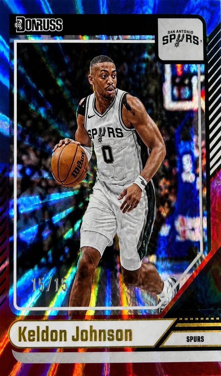 Keldon Johnson 2023 panini Donruss