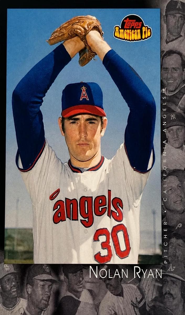 Nolan Ryan 2001 topps Topps American Pie