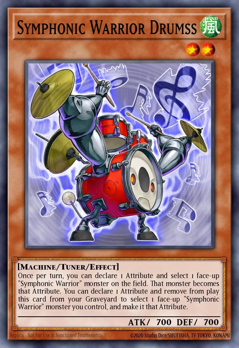 Symphonic Warrior Drumss 2011 Yu-Gi-Oh! Storm of Ragnarok