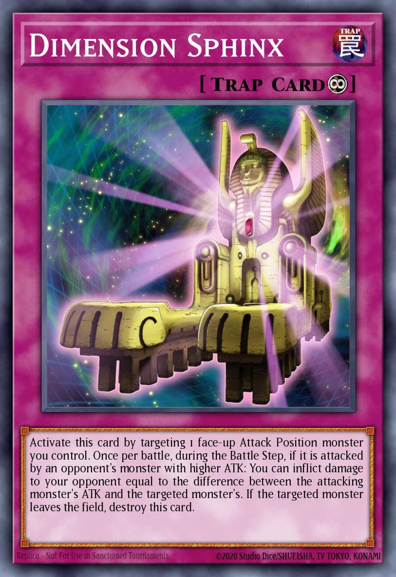 Dimension Sphinx 2017 Yu-Gi-Oh! The Dark Side of Dimensions Movie Pack