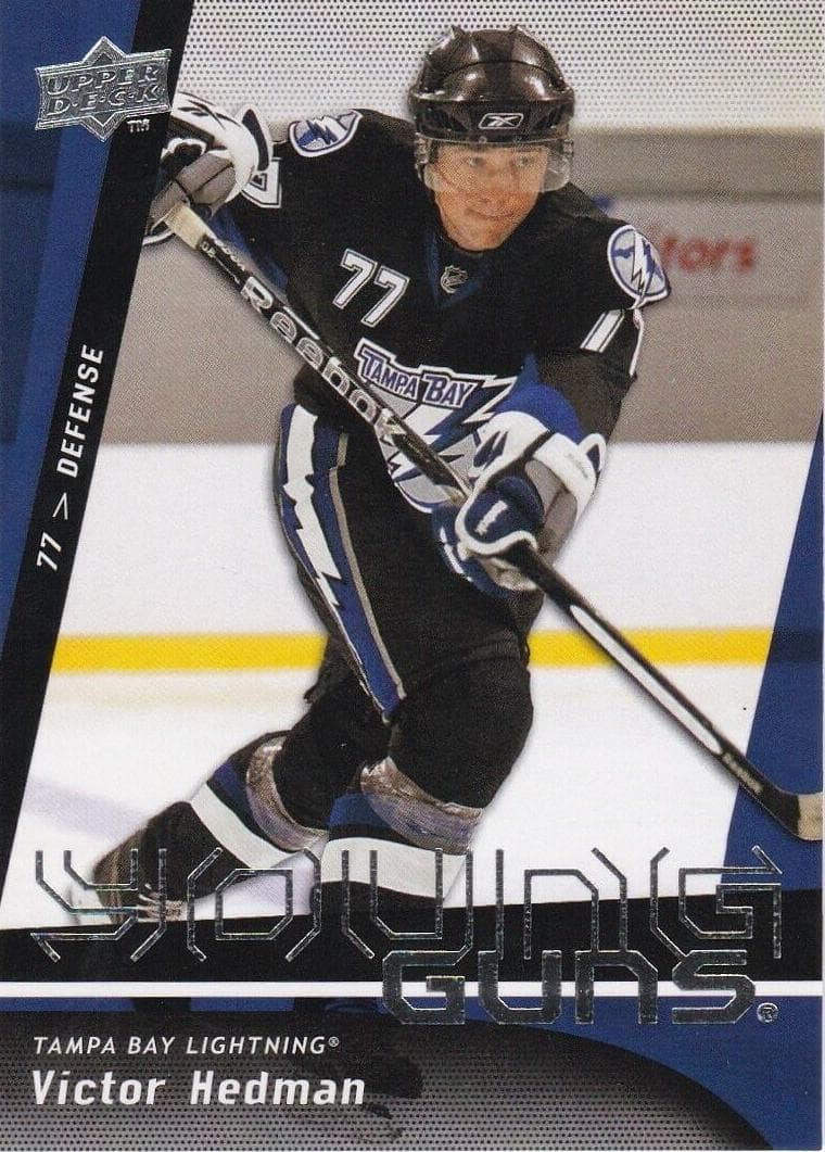 Victor Hedman trading card