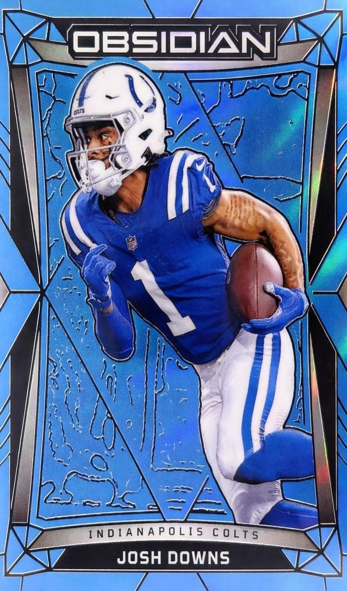 Josh Downs 2024 panini Obsidian