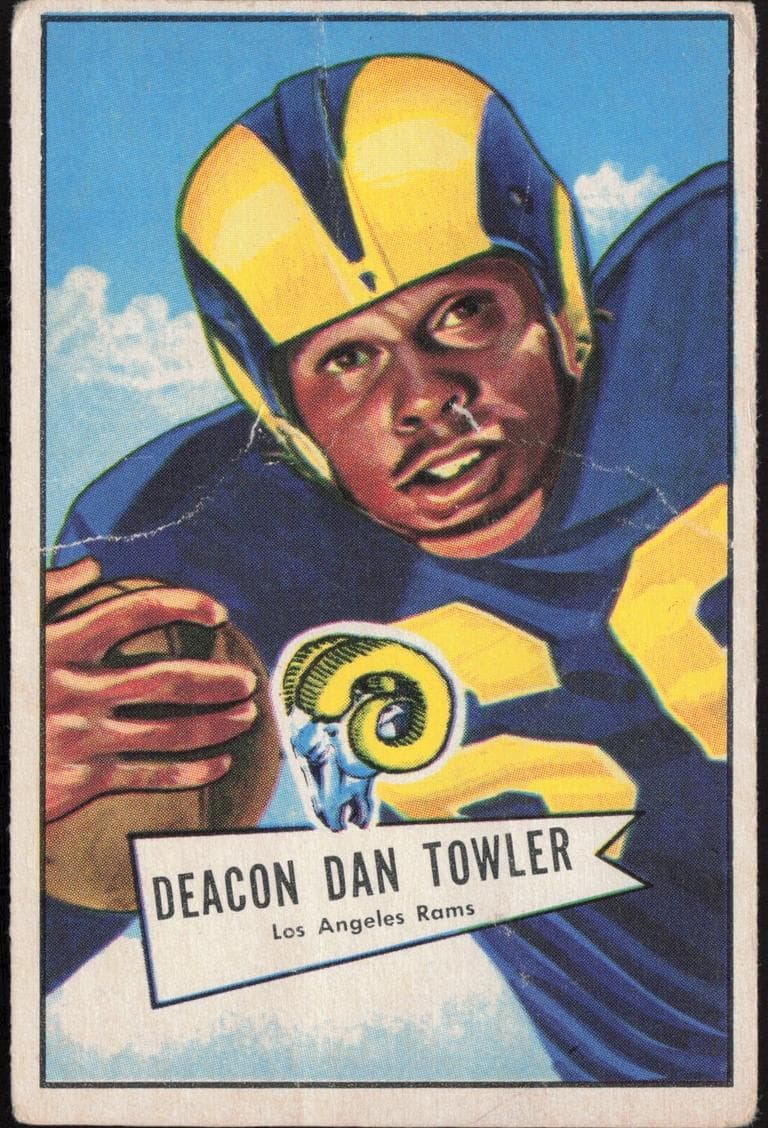 Deacon Dan Towler 1952 bowman Bowman Large