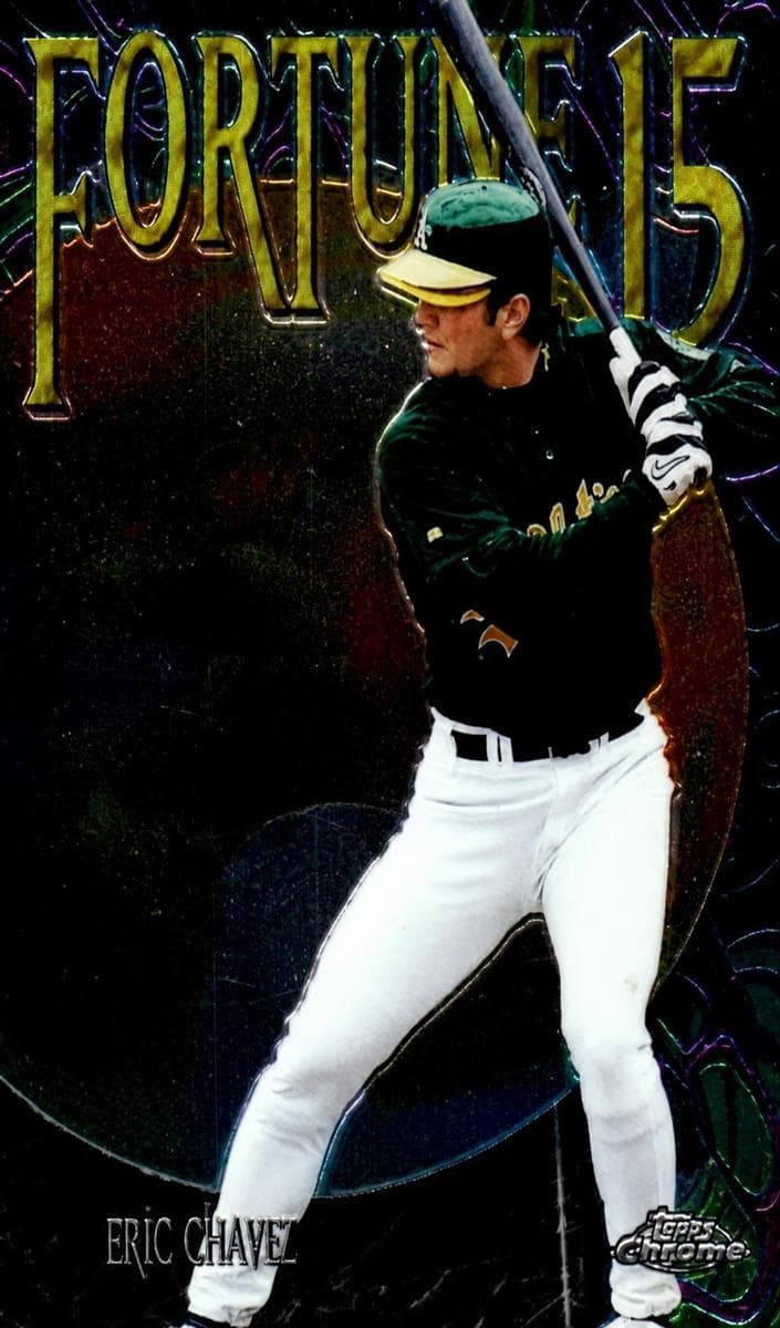 Eric Chavez 1999 topps Topps Chrome