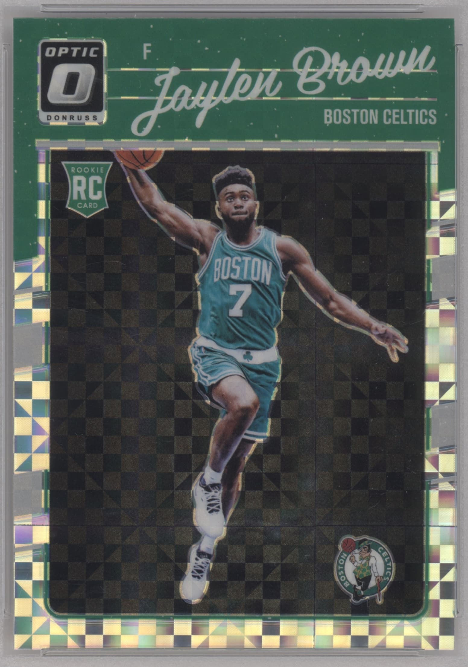 Jaylen Brown trading card