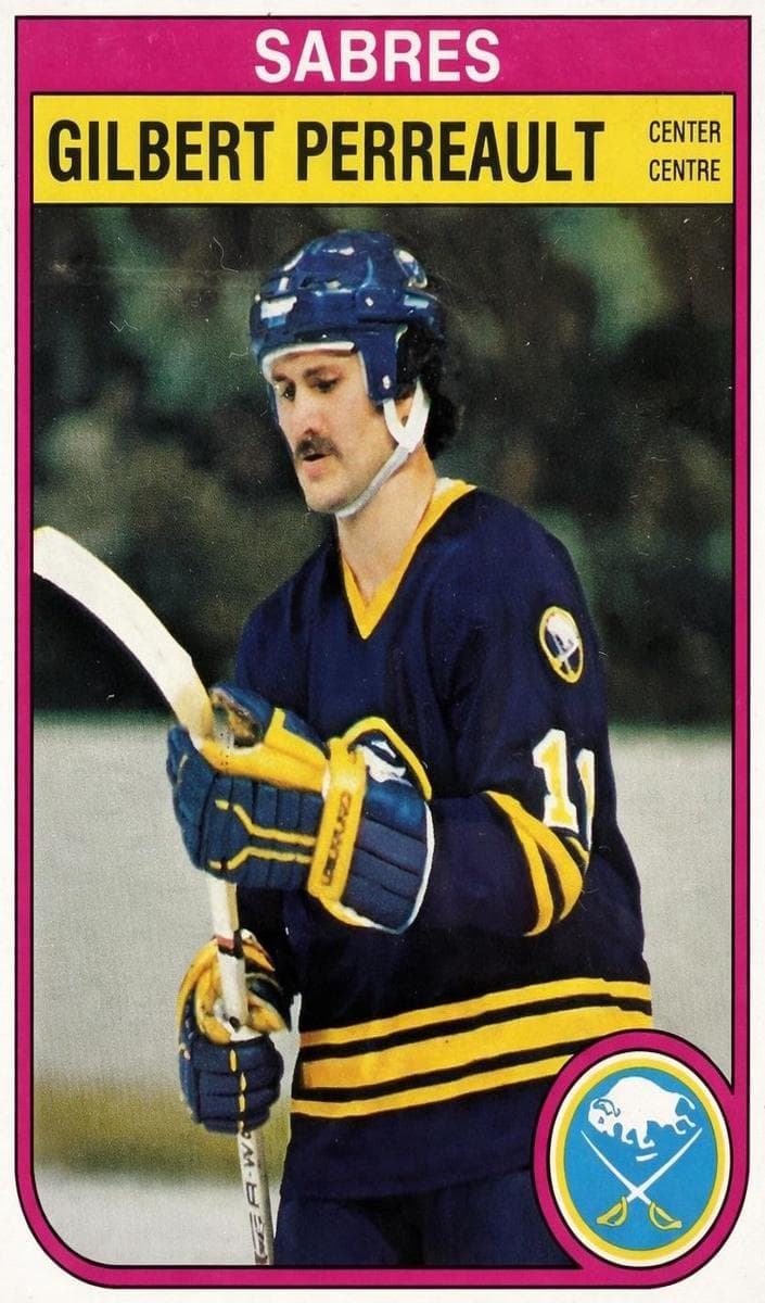 Gilbert Perreault trading card