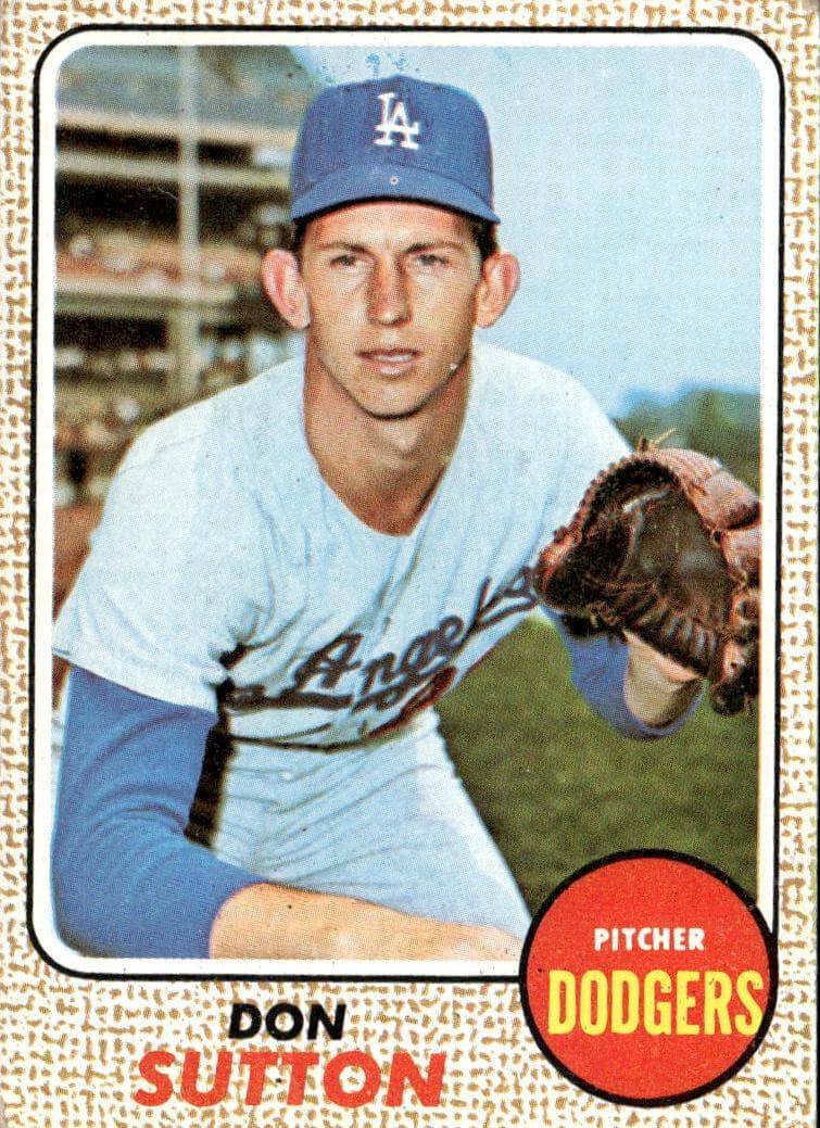 Don Sutton 1968 topps Topps