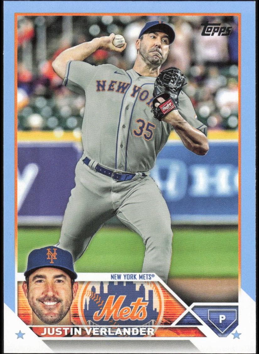Justin Verlander 2023 topps Topps