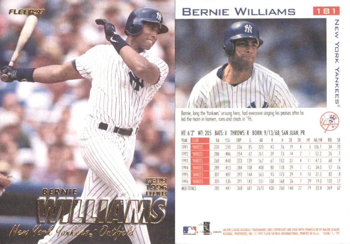 Bernie Williams #181