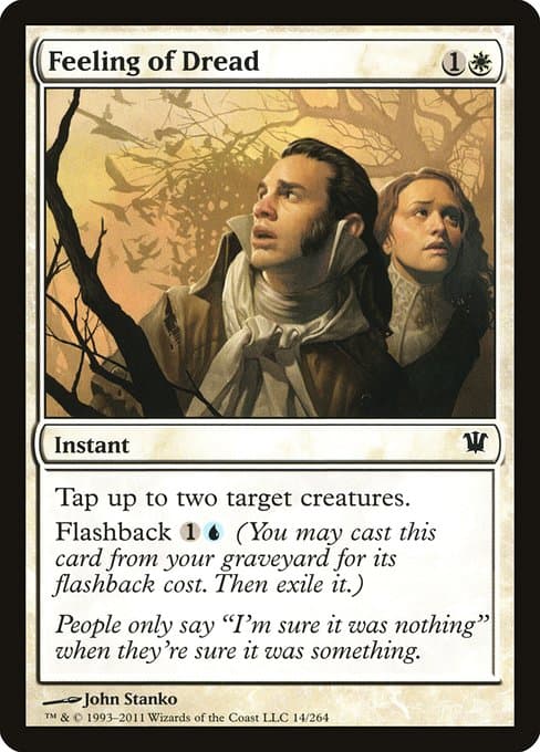 Feeling of Dread 2011 Magic: The Gathering