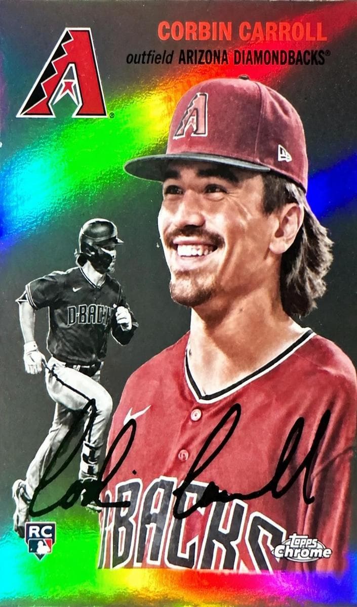 Corbin Carroll trading card