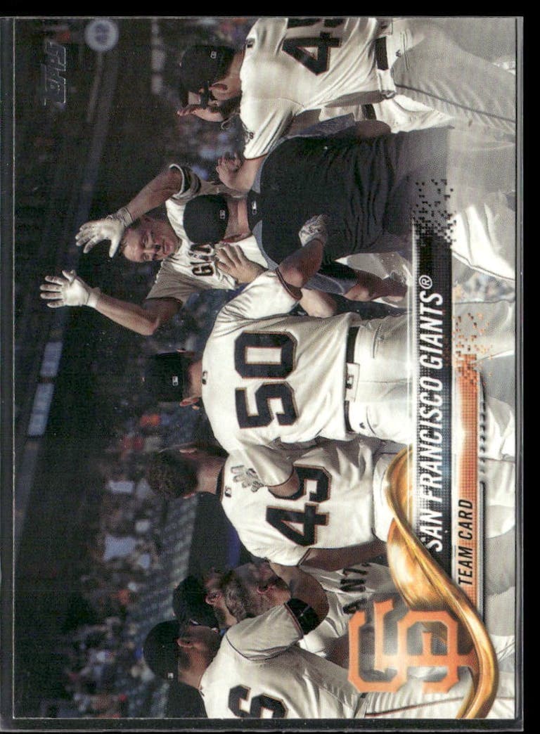 San Francisco Giants 2018 topps