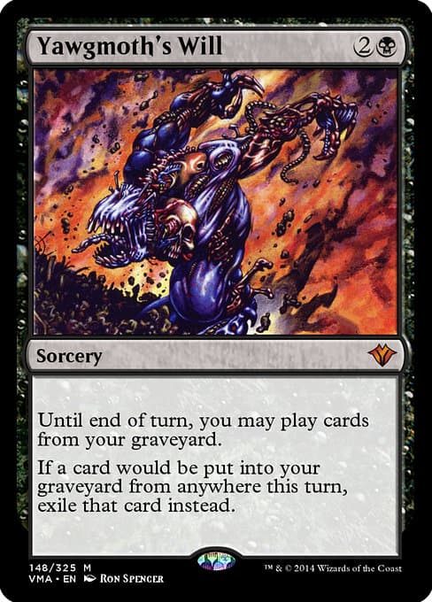 Yawgmoth's Will 1998 Magic: The Gathering