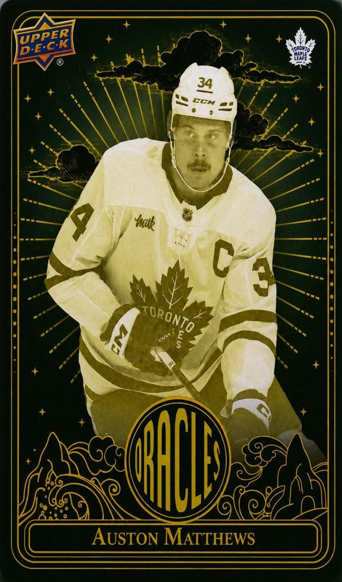 Auston Matthews trading card