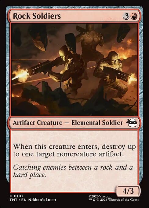 Rock Soldiers 2026 Magic: The Gathering Teenage Mutant Ninja Turtles
