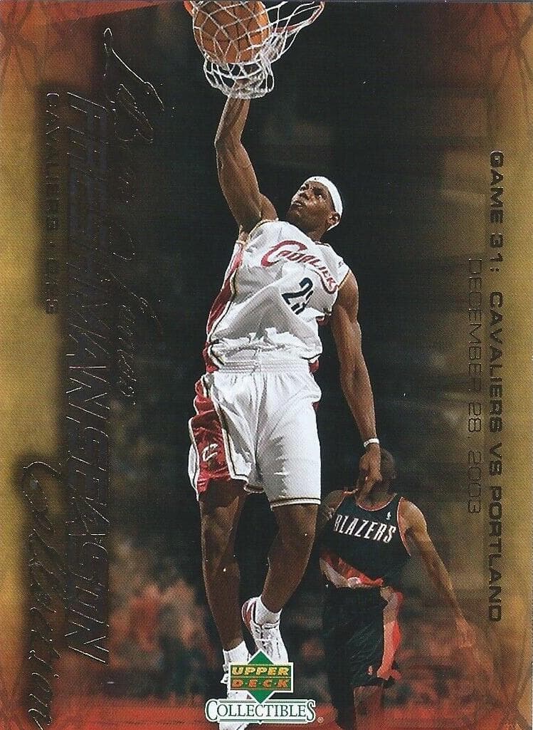 Lebron James 2004 upper-deck Collectibles Lebron James Freshman Season