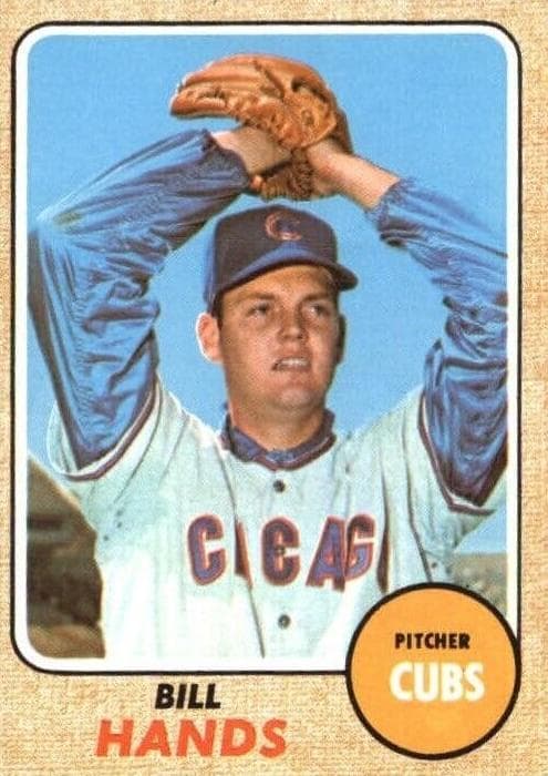 Bill Hands 1968 topps Topps