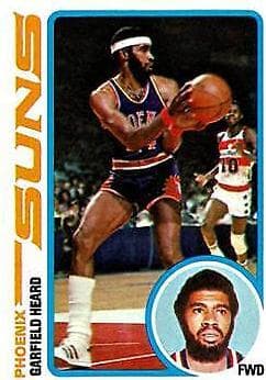 Garfield Heard 1978 topps Topps