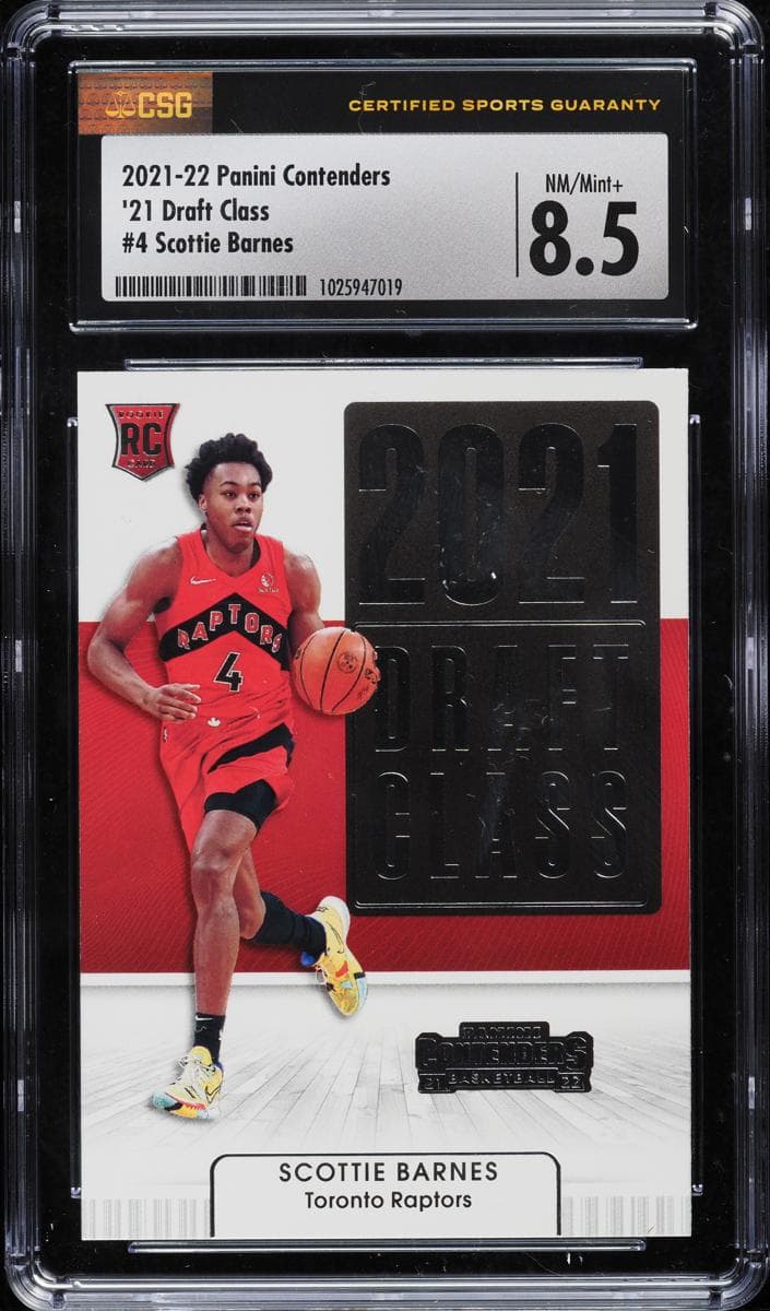 Scottie Barnes 2021 panini Panini Contenders