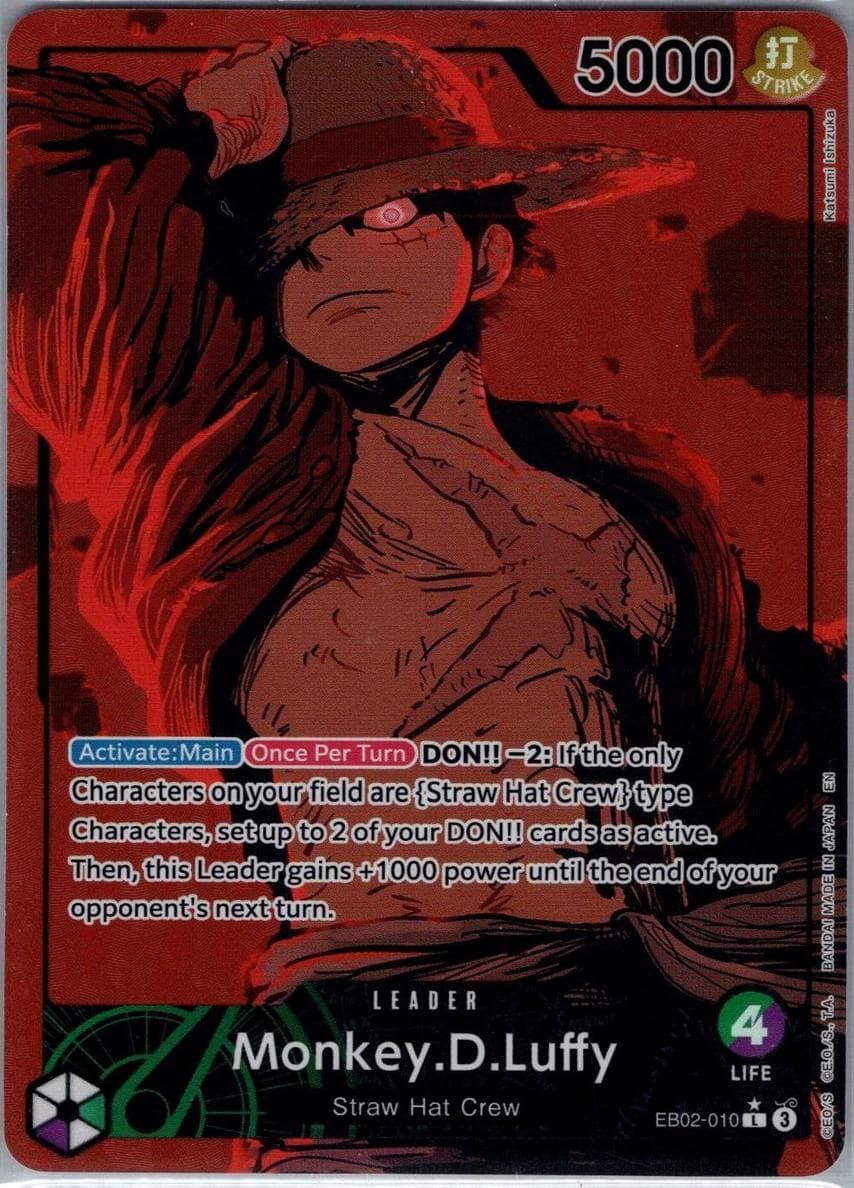 Monkey.D.Luffy #EB02-010