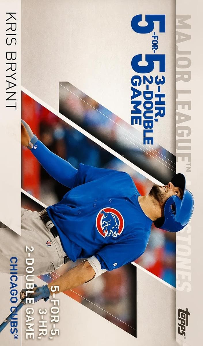 Kris Bryant 2017 topps Topps