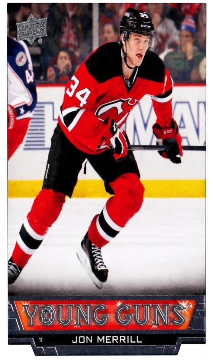 Jon Merrill trading card