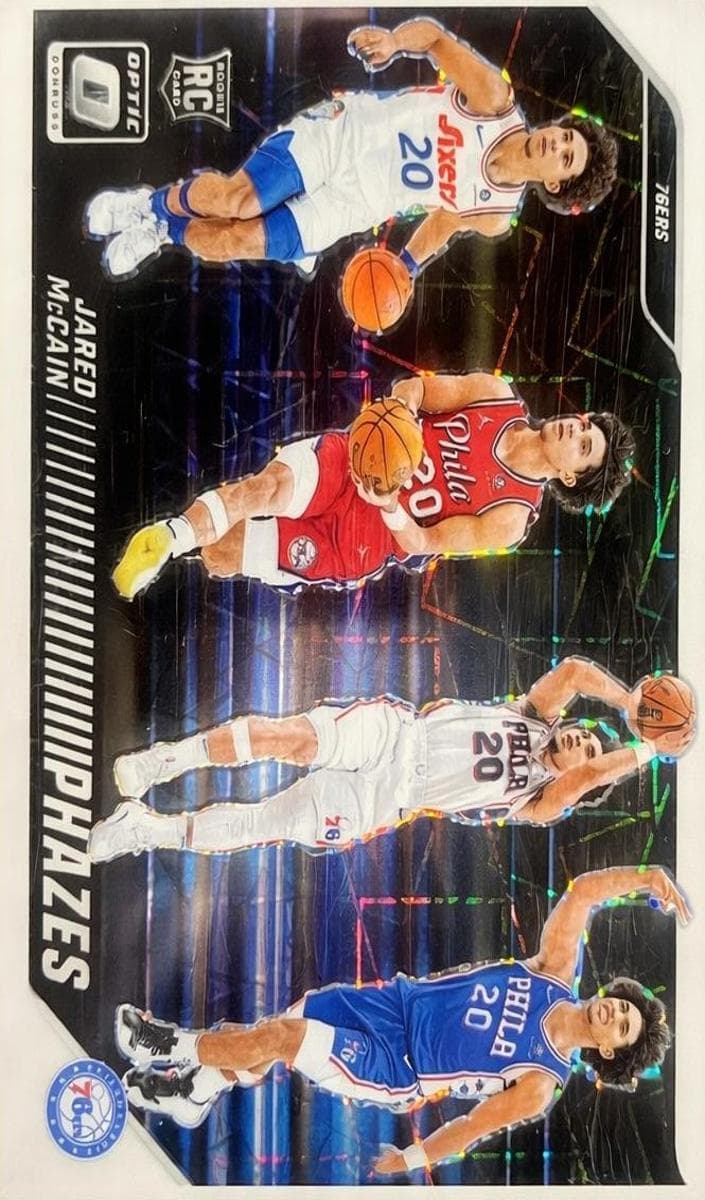 Jared McCain 2024 panini Donruss Optic