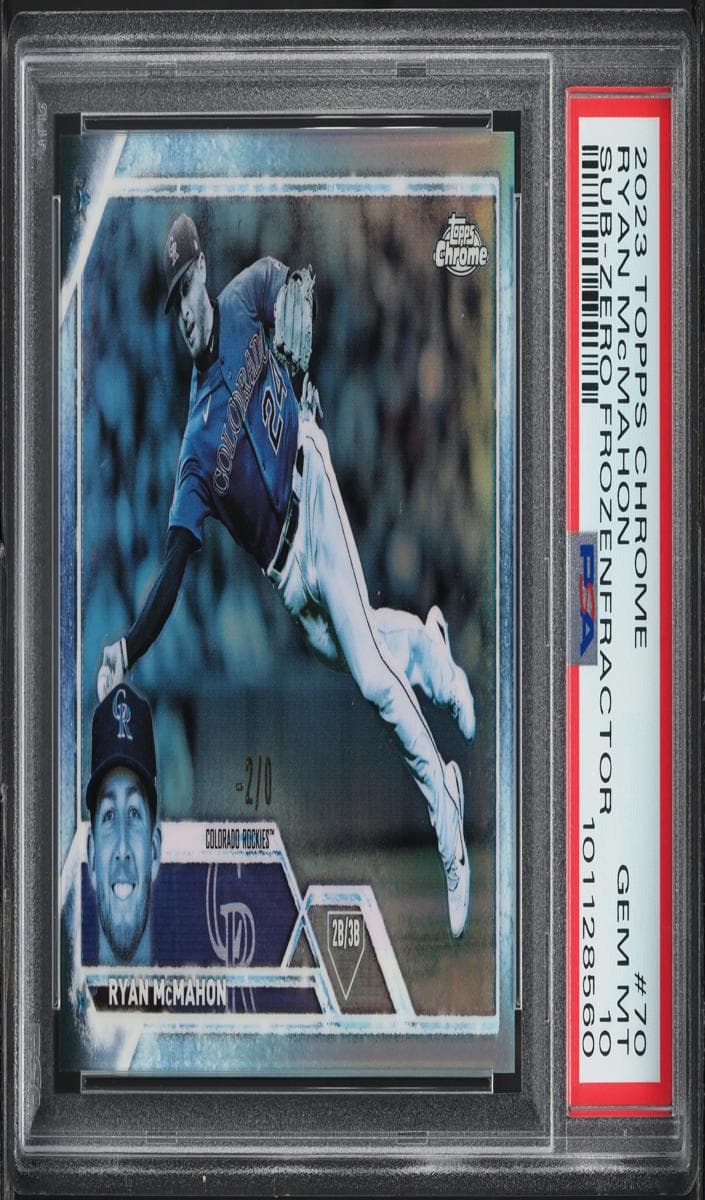 Ryan McMahon 2023 topps Topps Chrome