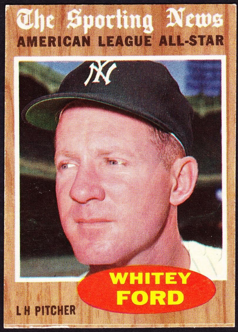 Whitey Ford 1962 topps Topps