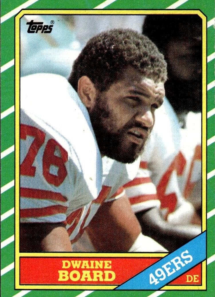 Dwaine Board 1986 topps Topps