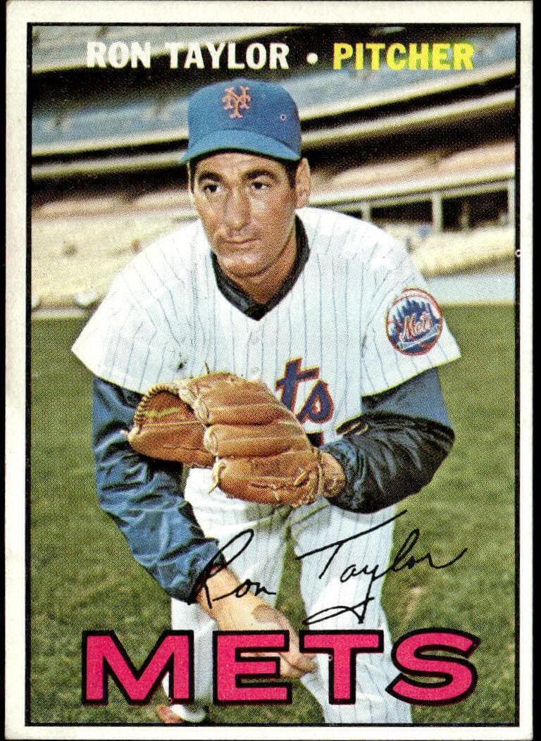 Ron Taylor 1967 topps Topps