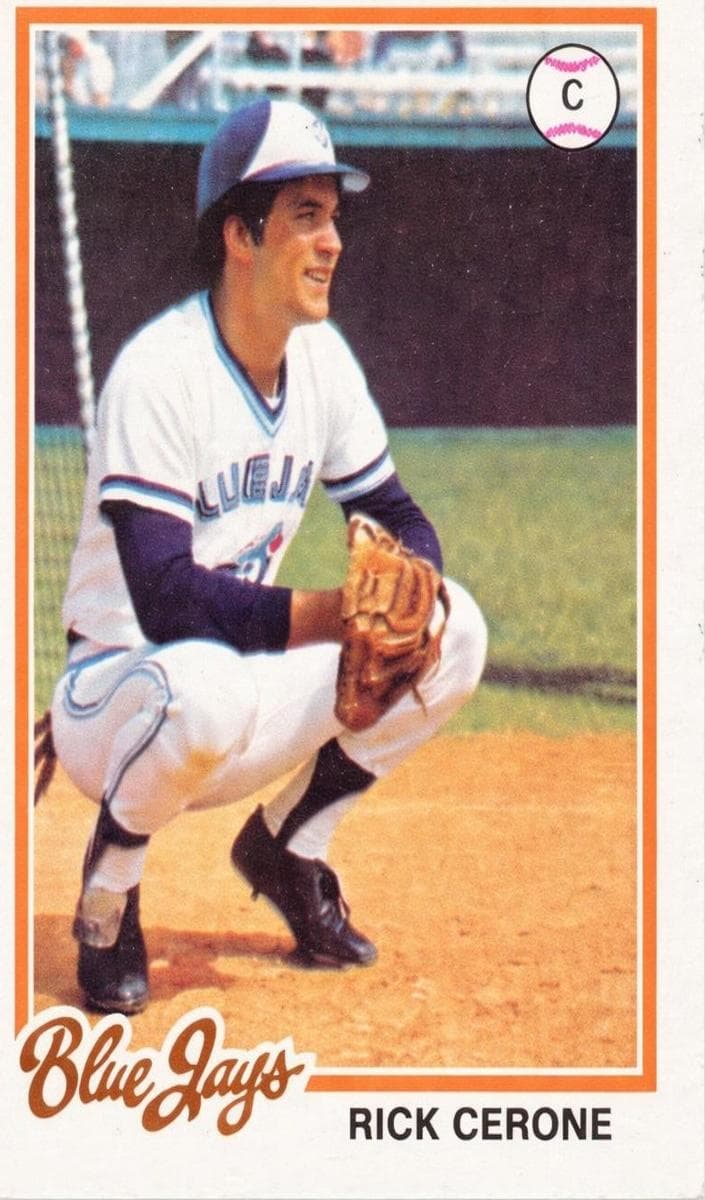 Rick Cerone 1978 topps O-Pee-Chee