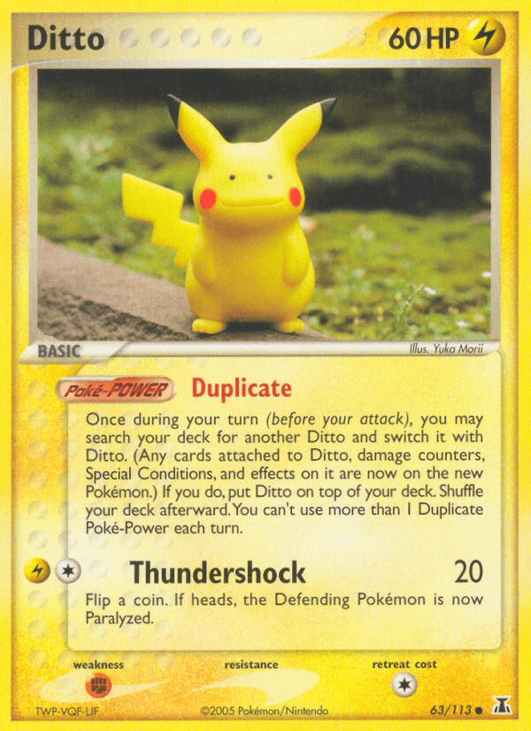 Ditto 2005 Pokemon