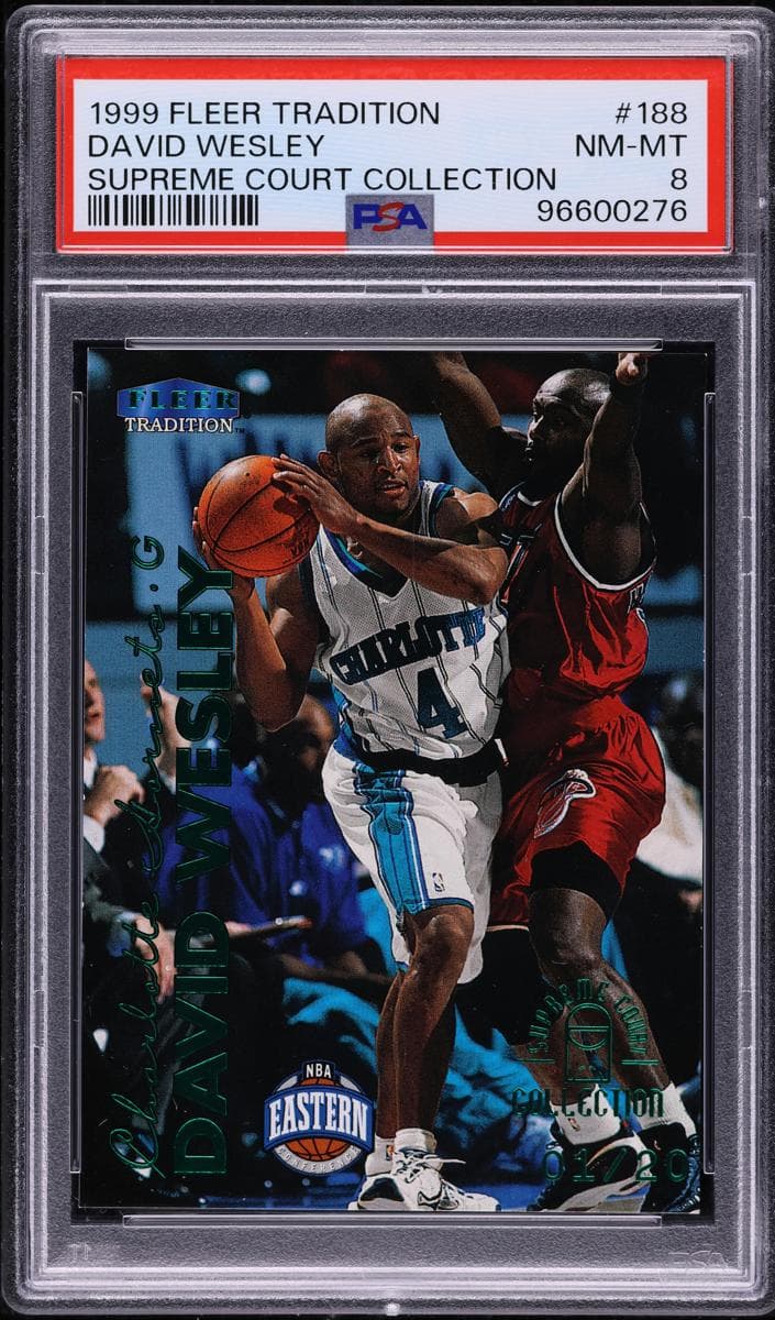 David Wesley 1999 fleer Fleer Tradition